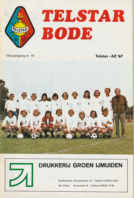 AZ Programma 31-maa-1974 Telstar uit